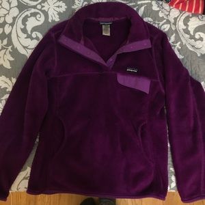 Purple Patagonia pullover